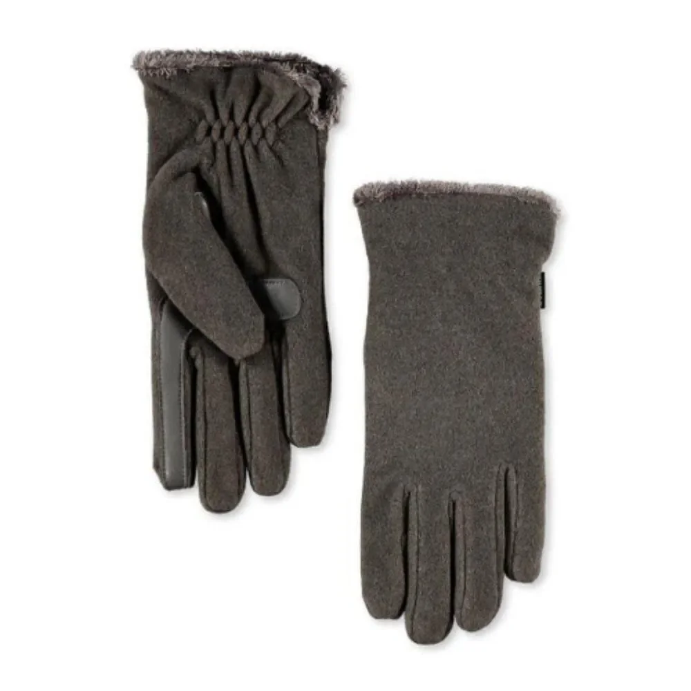 Isotoner Women's Stretch Fleece Gloves with Microluxe and Smart Touch Te…
